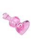 Анальная втулка Sexus Glass, стекло,9,8 см