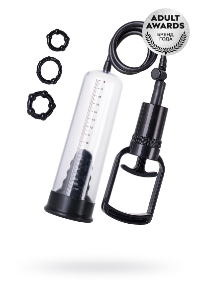 Помпа вакуумная  TOYFA A-Toys, Прозрачная, 20,5 см, Ø 5,6