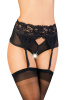 Трусики-пояс эротические Erolanta Lingerie Collection c высокой посадкой (46-48)