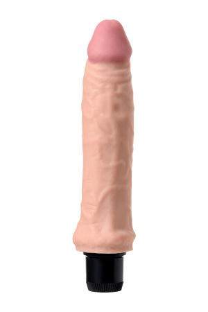 Вибратор реалистичный (мультискоростной) TOYFA A-Toys, телесный, 20 см, Ø 4см