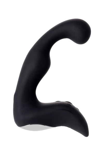 Стимулятор простаты EROTIST FIFTH,силикон, черный, 14,1 см