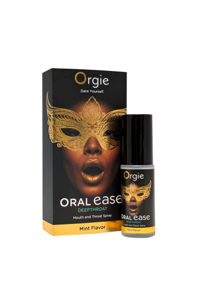 Оральный спрей с охлаждающим эффектом ORGIE Oral Ease Deepthroat, мята, 15 мл